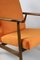 Vintage Orange Easy Chair, 1970s, 9