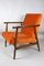 Vintage Sessel in Orange, 1970er 3