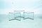 Glass Nesting Tables, 1970s, Set of 3 1