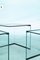 Glass Nesting Tables, 1970s, Set of 3 8