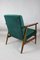 Fauteuil Vert Vintage, 1970s, 4