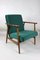Grüner Vintage Sessel, 1970er 9