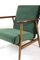 Grüner Olivgrüner Vintage Sessel, 1970er 3