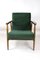 Fauteuil Vintage Vert Olive, 1970s, 1