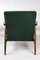 Vintage Green Olive Easy Chair, 1970s, 9