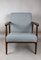 Vintage Grey Blue Easy Chair, 1970s, 1