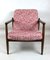 Vintage Red Rose GFM-064 Armchair by Edmund Homa, 1970s 1