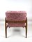 Vintage Red Rose GFM-064 Armchair by Edmund Homa, 1970s 10