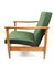 Green Olive GFM-142 Armchair by Edmund Homa, 1970s 7