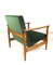 Green Olive GFM-142 Armchair by Edmund Homa, 1970s 9