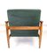 Green Olive GFM-142 Armchair by Edmund Homa, 1970s 8
