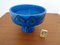 Rimini Blue Ceramic Bowl by Aldo Londi for Bitossi, 1960s, Image 3