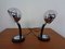 Adjustable Chrome Plated Space Age Table Lamps, 1960s, Set of 2, Image 10