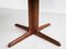 Mid-Century Danish Round Dining Table in Teak with 2 Extensions from Skovby, 1960s 9