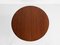 Mid-Century Danish Round Dining Table in Teak with 2 Extensions from Skovby, 1960s 5