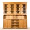 Large Pine Wooden Kitchen Display Cabinet 1