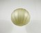 Mid-Century Modern Round Cocoon Pendant Lamp, Italy, 1960s, Image 3