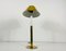 Mid-Century German Solid Brass Table Lamp from United Workshop, 1960s 3