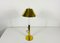 Mid-Century German Solid Brass Table Lamp from United Workshop, 1960s 4