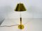 Lampe de Bureau Mid-Century en Laiton Massif de United Workshop, Allemagne, 1960s 9