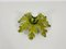 Green Florentine Flower Shape Flush Mount Attributed to Banci Firenze, 1950s 8