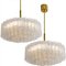 Glass & Brass Light Fixtures from Doria, Germany, 1960s, Set of 4, Image 9