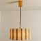 Drum Wall Sconce in Gold-Plated and Ice Glass by J.T. Kalmar, Austria 9