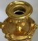 Napoleon IIII Fire-Gilded Bronze Putto Candlestick from Baccarat, Image 8