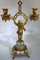 Napoleon IIII Fire-Gilded Bronze Putto Candlestick from Baccarat 10