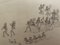 Leon Petit - Eheschließung - Original China Tusche Zeichnung - Frühes 20. Jahrhundert 1