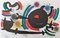 Lithographie Originale de Joan Miró - Miró Lithographe I - Assiette X - 1972 1