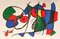 Miroir Lithographique II Joan Miró - Assiette VIII - Lithographie Originale - 1975 1