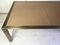 Brass and Leather Coffee Table from Solmet, Italy, 1980s 10