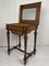 Antique German Walnut Sewing Table, Image 4