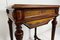 Antique German Walnut Sewing Table 9