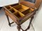 Antique German Walnut Sewing Table, Image 20