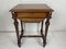 Antique German Walnut Sewing Table 2