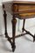 Antique German Walnut Sewing Table, Image 5