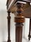 Antique German Walnut Sewing Table 11