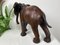 Sculpture Elephant Vintage en Cuir 19