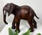 Scultura vintage a forma di elefante in pelle, Immagine 8