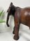 Vintage Leather Elephant Sculpture 16