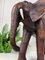 Vintage Leather Elephant Sculpture 13