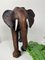 Vintage Leather Elephant Sculpture 22