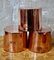 Victorian Copper Jelly Moulds, Set of 6 9