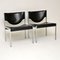 Danish Steel Lounge Chairs, 1960s, Set of 2 4