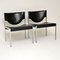 Fauteuils en Acier, Danemark, 1960s, Set de 2 4