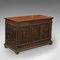 Antique French Walnut Coffer, 1800s, Image 2