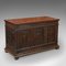Antique French Walnut Coffer, 1800s, Image 3