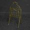 Antique Brass Magazine Rack, Image 1